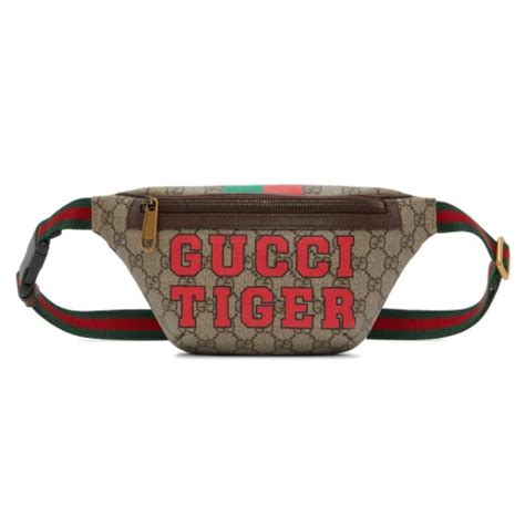gucci tiger fanny pack